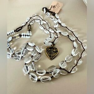 Love Heals necklace NWT